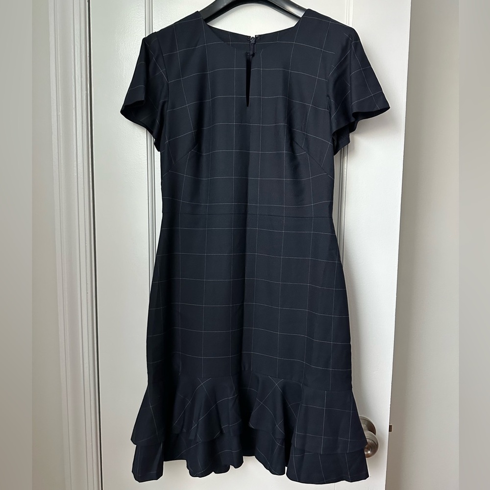 BR Sheath Dress with Ruffle Detail